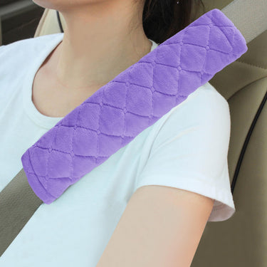Amooca Soft Auto Seat Belt Cover Seatbelt Shoulder Pad Cushions